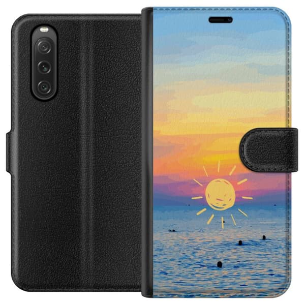 Sony Xperia 10 V Lommeboketui Solnedgang