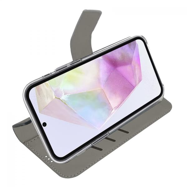 Celly Samsung Galaxy A36 Kotelo Wally Wallet Case Musta