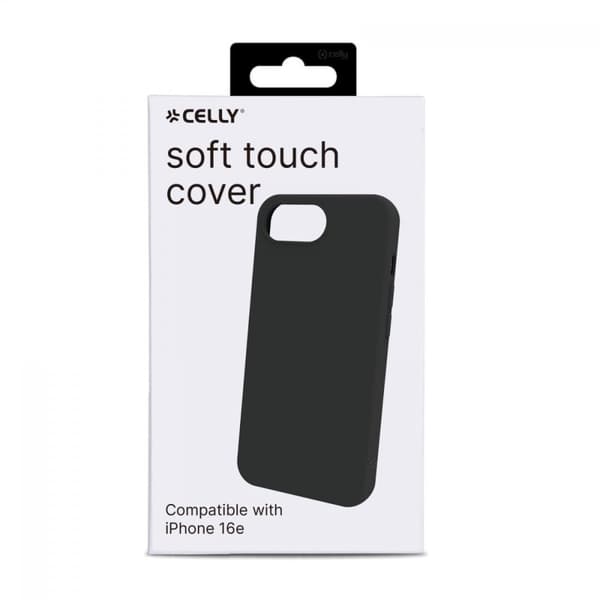 Celly iPhone 16e Skal CROMO Svart