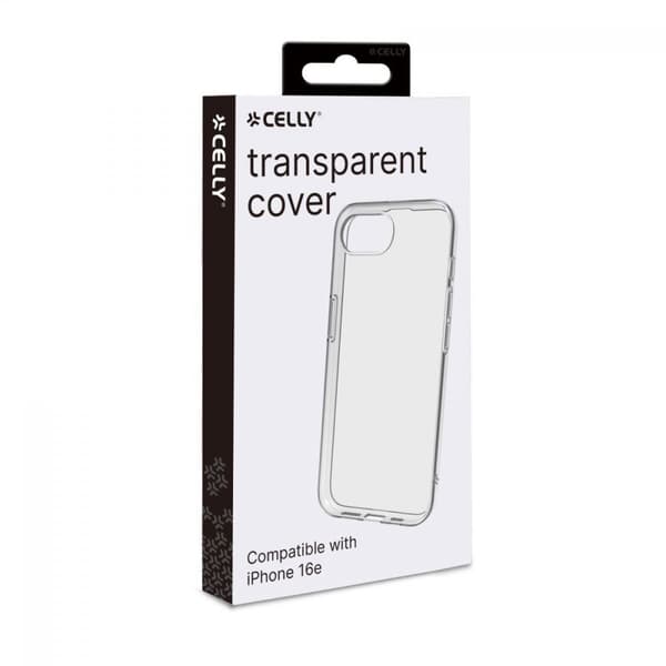 Celly iPhone 16e Skal GELSKIN Transparent