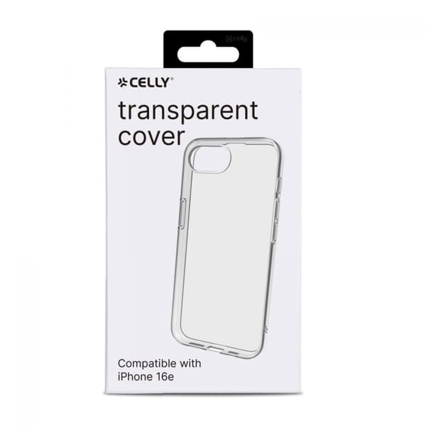 Celly iPhone 16e Skal GELSKIN Transparent