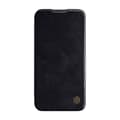 Miniatyrbillede 3 af 3: Etui Nillkin Qin Pro Læder til iPhone 14 Pro Max (sort)