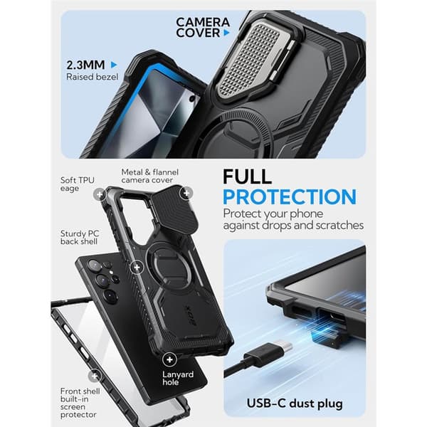 i-Blason Armorbox skal Samsung Galaxy S25 Ultra - Black