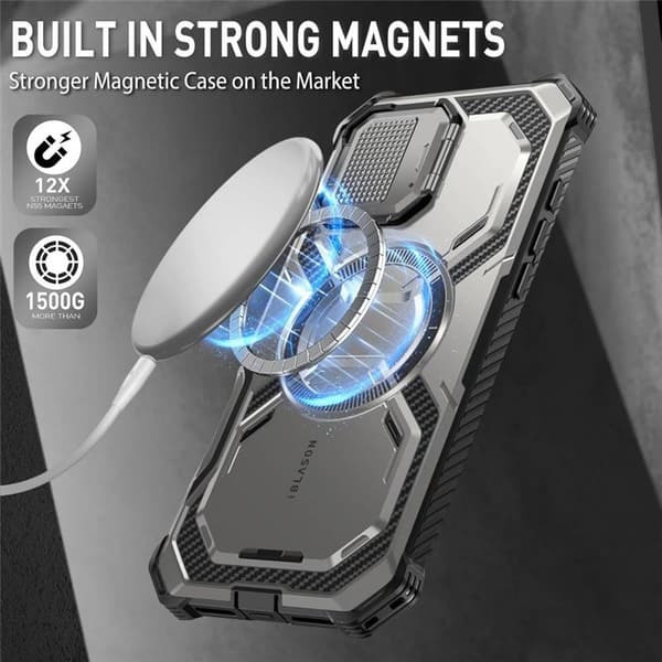 i-Blason Armorbox deksel Apple iPhone 16 Pro - TiGray