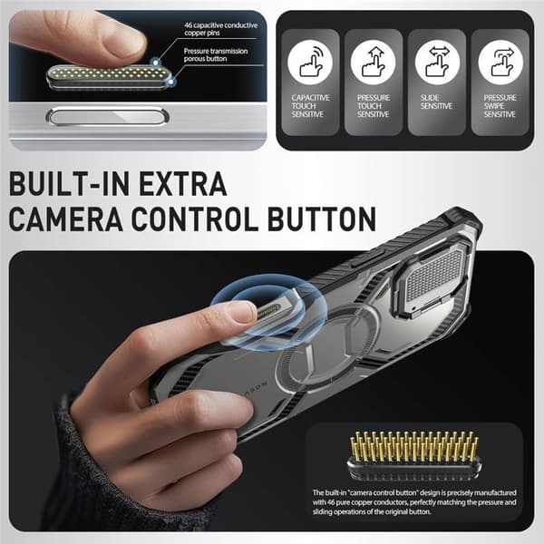 i-Blason Armorbox deksel Apple iPhone 16 Pro - TiGray
