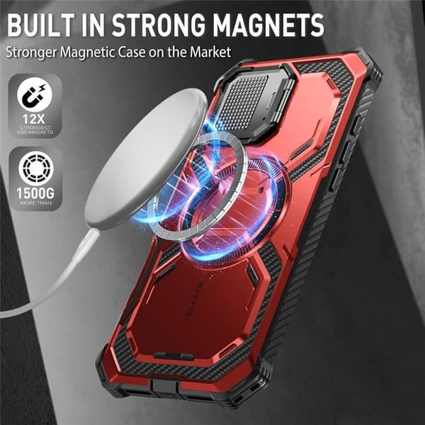 i-Blason Armorbox kotelo Apple iPhone 16 Pro Max - Ruddy