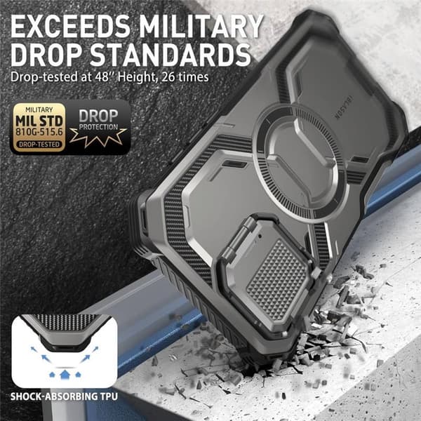 i-Blason Armorbox cover Apple iPhone 16 Pro Max - TiGray