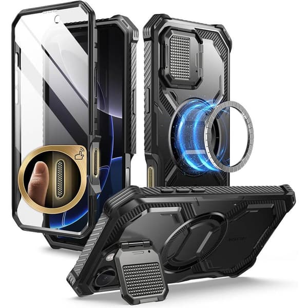 i-Blason Armorbox kotelo Apple iPhone 16 Pro Max - Musta