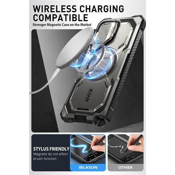 i-Blason Armorbox cover Samsung Galaxy S24 Ultra - TiGray