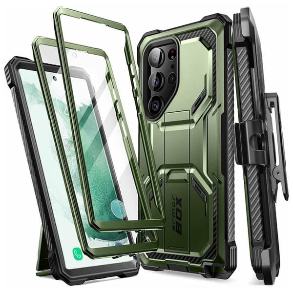 i-Blason Armorbox 2-set Samsung Galaxy S23 Ultra - Guldan