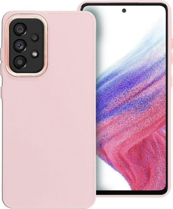 Coque telefon - bumper telefon Oem Coque FRAME för SAMSUNG A52 5G / A52 LTE (4G) / A52s 5G puderrosa