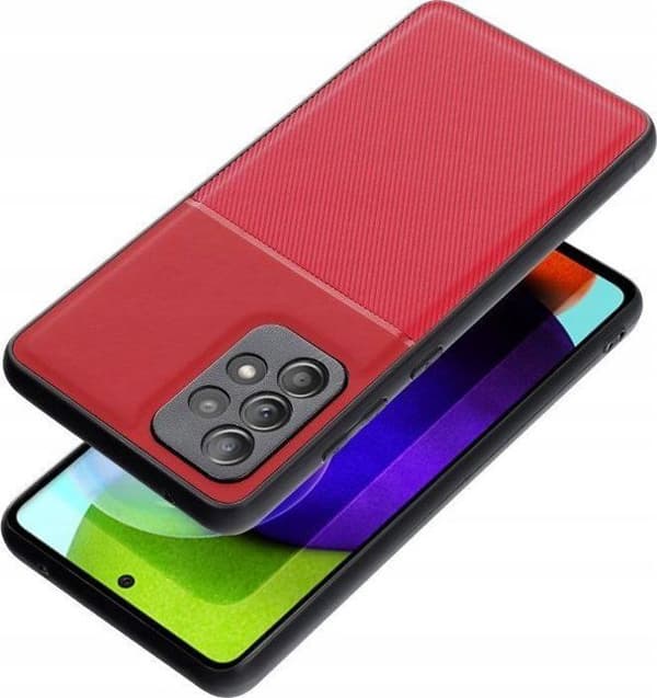 Coque telefon - bumper telefon Forcell Coque NOBLE för SAMSUNG A35 5G röd