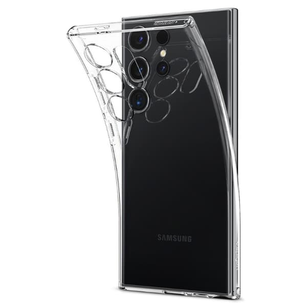 Spigen Liquid Crystal cover Samsung Galaxy S24 Ultra - Crystal clear