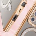 Miniatyrbilde 3 av 4: Diamond bling MagSafe deksel Samsung Galaxy S25 Ultra - Gold