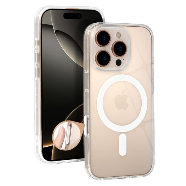 MagSafe Camera Control suojakuori Apple iPhone 16 Pro Max - Läpinäkyvä