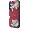 Miniatyrbillede 2 af 6: Guess Grained Flower MagSafe cover Samsung Galaxy S25 - Fuchsia