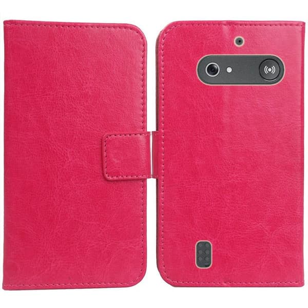 Wallet cover 2-kort Doro Leva L11 - Lyserød