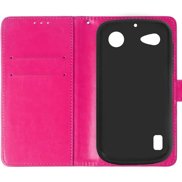 Wallet cover 2-kort Doro Leva L11 - Lyserød