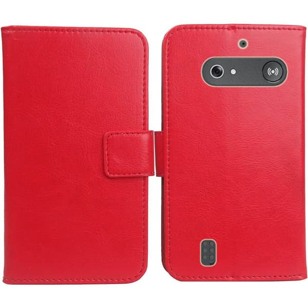 Wallet cover 2-kort Doro Leva L11 - Rød