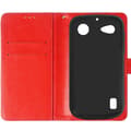 Miniatyrbillede 2 af 3: Wallet cover 2-kort Doro Leva L11 - Rød