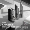 Miniatyrbild 3 av 6: Coque för iPhone 16 Pro (set av 2) - Härdat Glas Ringke Easy Slide - Integritet