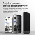 Miniatyrbild 4 av 6: Coque för iPhone 16 Pro (set av 2) - Härdat Glas Ringke Easy Slide - Integritet