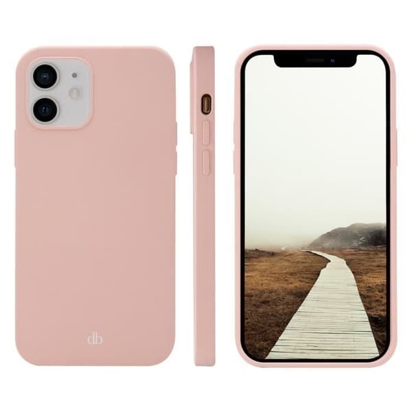 Monaco Backcover iPhone 12 (Pro) - Rosa dbramante1928