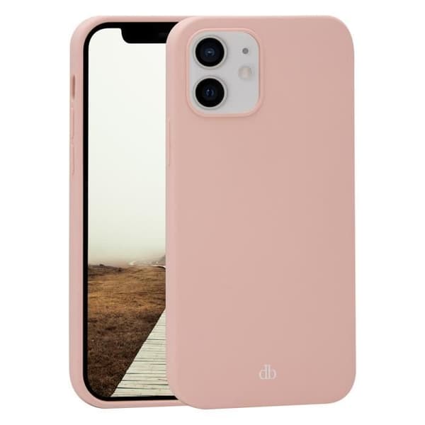 Monaco Backcover iPhone 12 (Pro) - Rosa dbramante1928