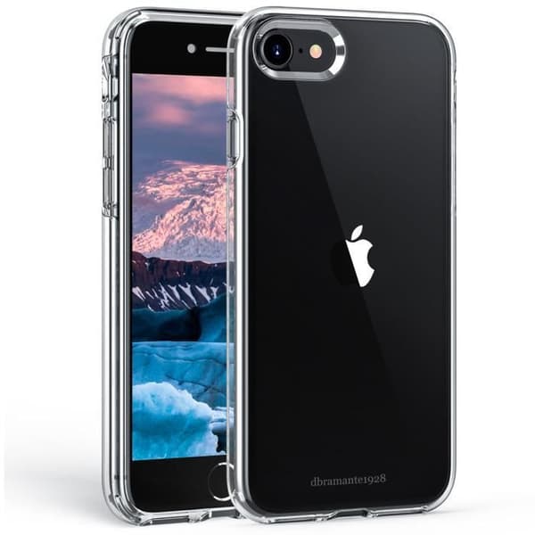 Bakskal - DBRAMANTE1928 - Iceland Pro - Transparent - Återvunnen plast - iPhone SE (2020) / 8 / 7