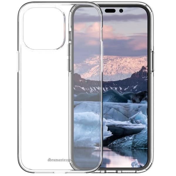Coque bakre Iceland Pro iPhone 14 Pro Max Transparent dbramante1928