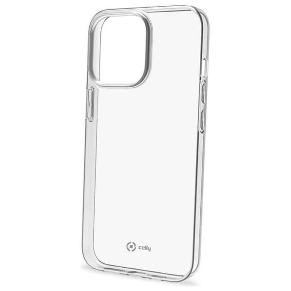 TPU-skal - CELLY - iPhone 13 Pro Max - Transparent - Mjuk - Stötskydd