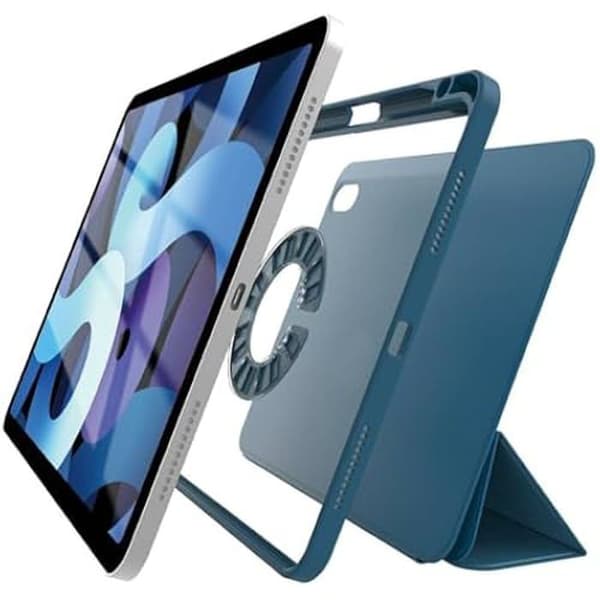 Bakcover - CELLY - iPad 10.9 Air 4/5 Gen - Färg Blå - Skärmstorlek 10 tum - Hållbart skydd