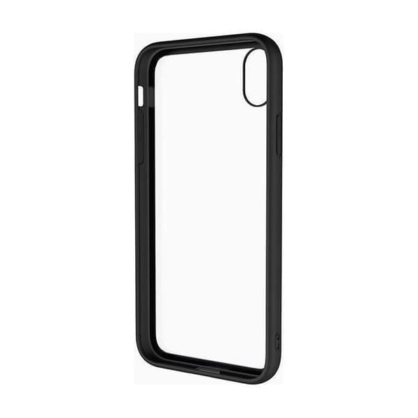 Cygnett Ozone 9H - Tempererat glas med integrerad bumper för Apple iPhone XS-X, Färg Svart