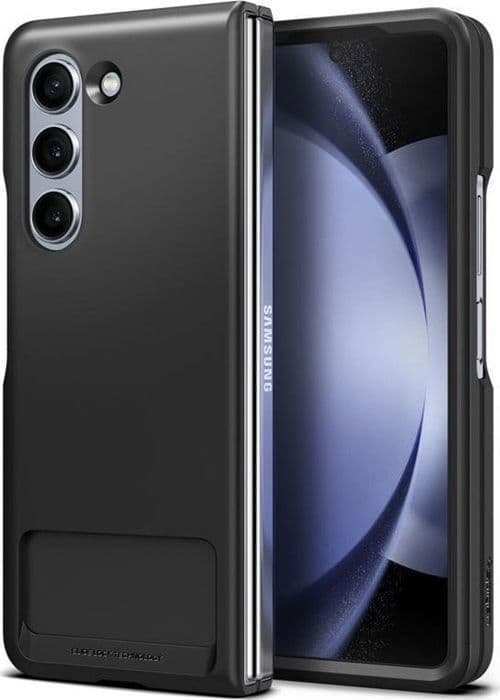 Coque telefon - bumper telefon Spigen - ACS06219 - Slim Armor Slot, svart - Samsung Galaxy Z Fold5