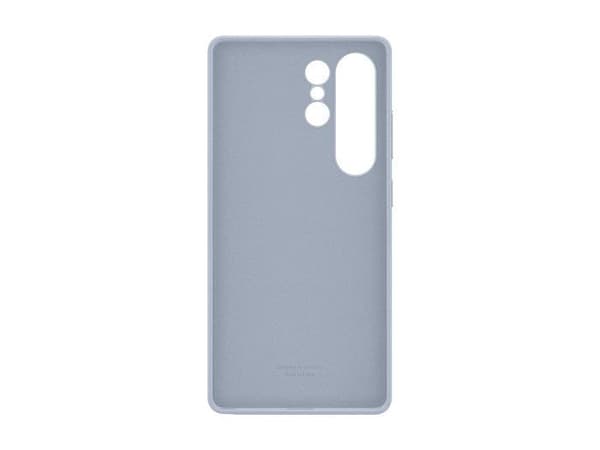 Coque för Samsung Galaxy S25 Ultra Äkta Läder Kindsuit Samsung Ljusblå
