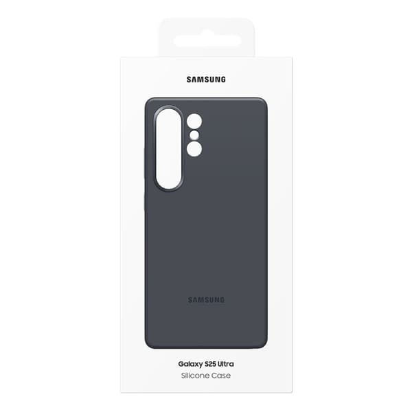 Skyddande skal - Samsung - Galaxy S25 Ultra - Silikon - Svart - Soft Touch