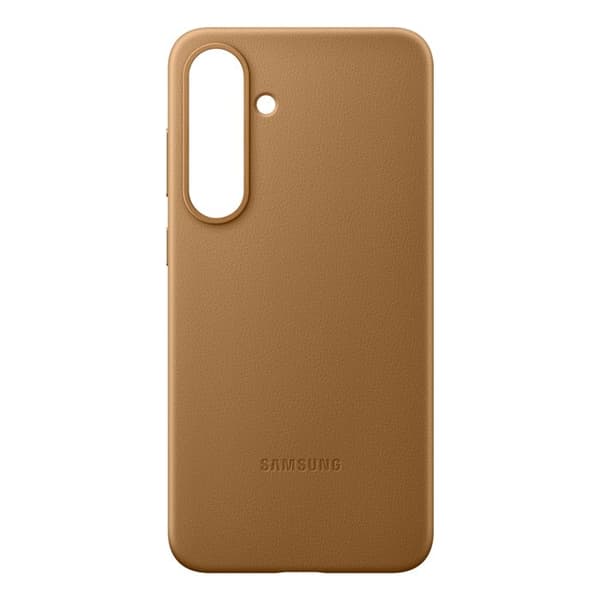 Coque för Samsung Galaxy S25 Plus Äkta Läder Kindsuit Samsung Guld
