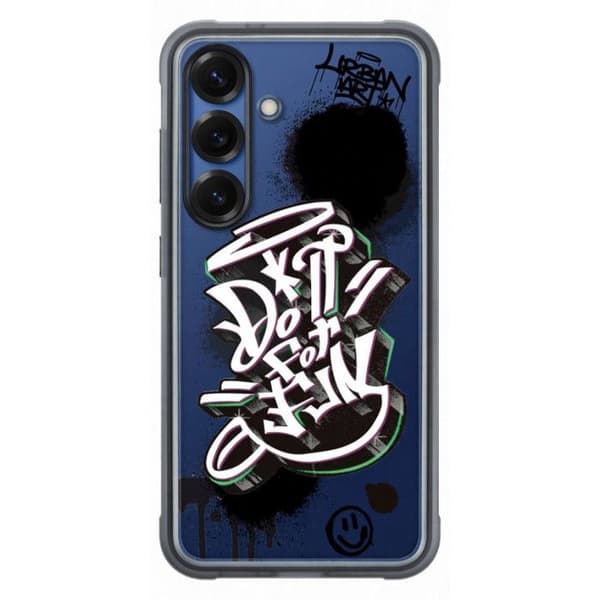 Coque - Samsung - Galaxy S25 - Förstärkt - Anpassningsbar - Svart