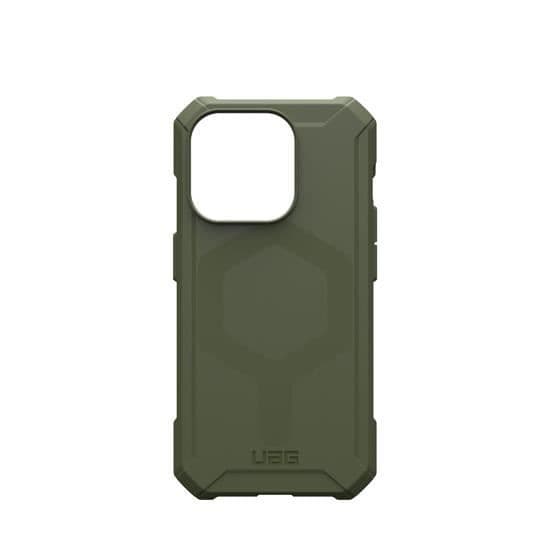 Coque - UAG - Essential Armor - iPhone 15 Pro Max - Oliv - Förstärkt skydd