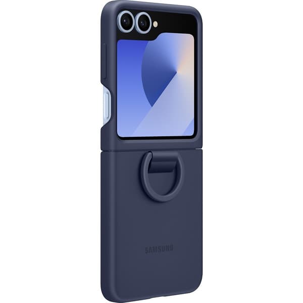 Samsung Original Galaxy Z Flip 6 Kuori Silicone Case Navy