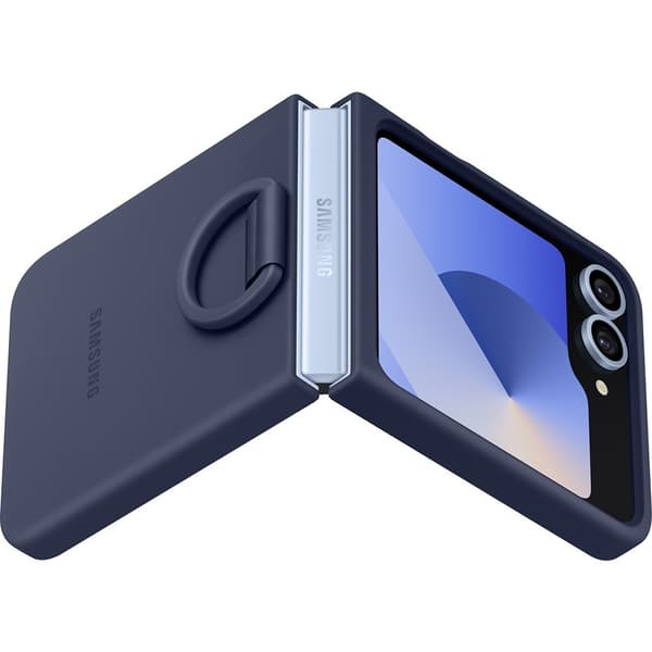 Samsung Original Galaxy Z Flip 6 Kuori Silicone Case Navy