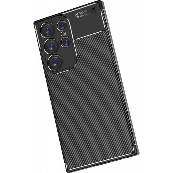 Samsung S25 Ultra Stöttåligt Slimmat Skal FullCarbon V4