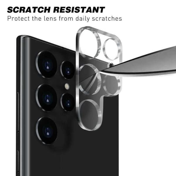Samsung S25 Ultra Kamera Linsskydd Härdat Glas