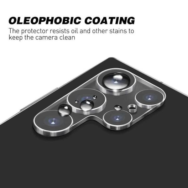 Samsung S25 Ultra Kamera Linsskydd Härdat Glas