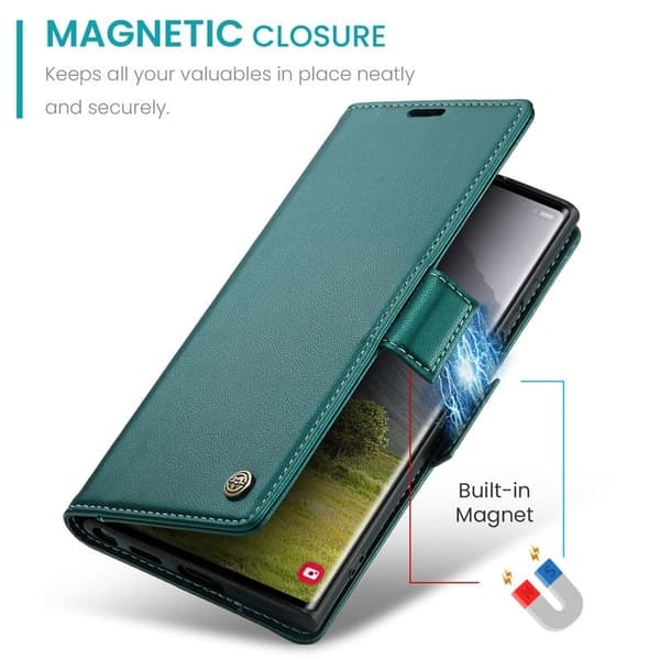CaseMe Skin Pro Fodral Samsung S25 Ultra - Grön