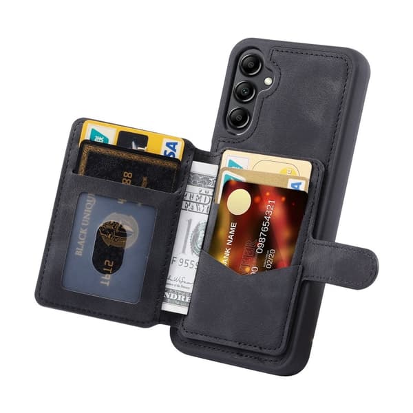 Samsung S25 Stöttåligt Premium Skal RFID 7-FACK Solid V6 Nordcell™ svart