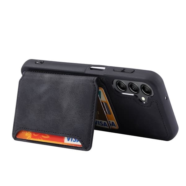 Samsung S25 Stöttåligt Premium Skal RFID 7-FACK Solid V6 Nordcell™ svart
