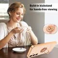 Miniatyrbild 6 av 6: Samsung S25 Plus Elegant & Stöttåligt Skal med Ringhållare Flawless - Roseguld