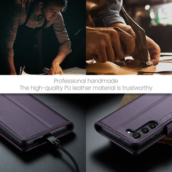 CaseMe Skin Pro Fodral Samsung S25 Plus - Lila