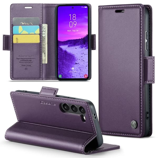 CaseMe Skin Pro Fodral Samsung S25 Plus - Lila